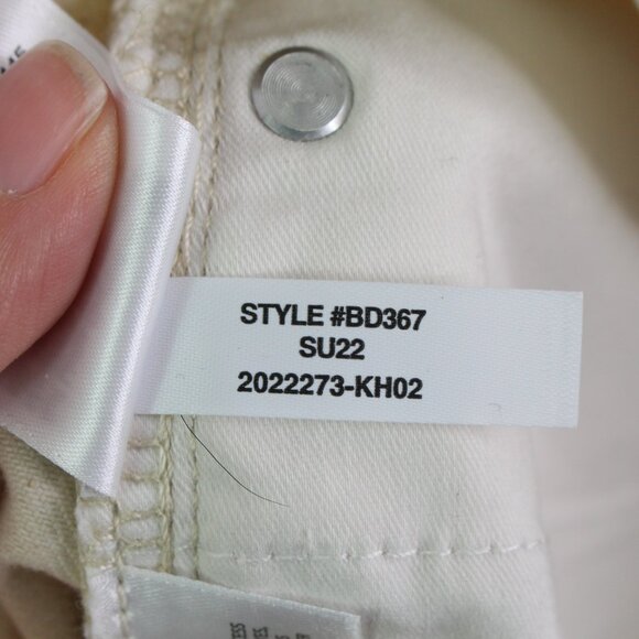 J. Crew Slouchy Boyfriend Jean in Ecru Size 24 - Picture 9 of 9